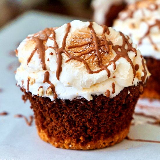 S’mores Cupcakes