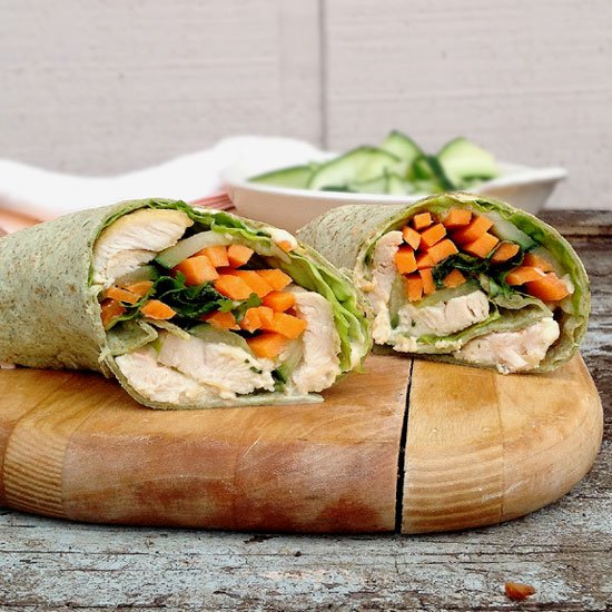 Chicken Bánh Mi Wraps