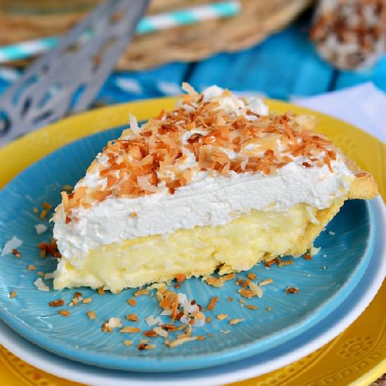 Dad’s Coconut Cream Pie