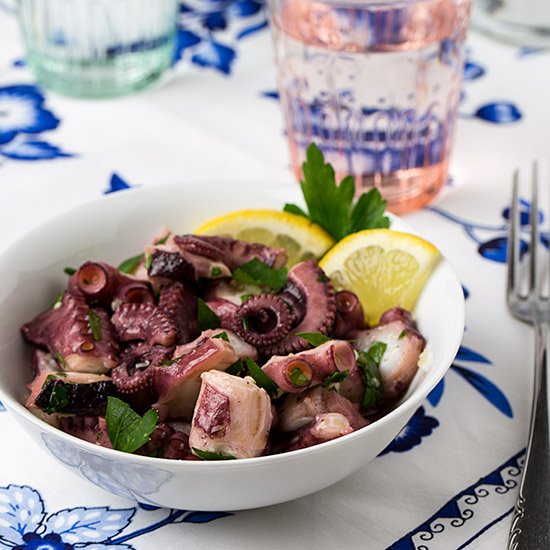 Pulpo Salad