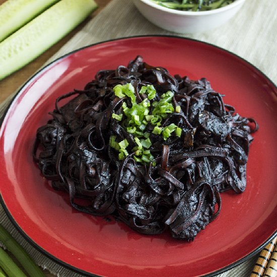 Jajangmyeon.