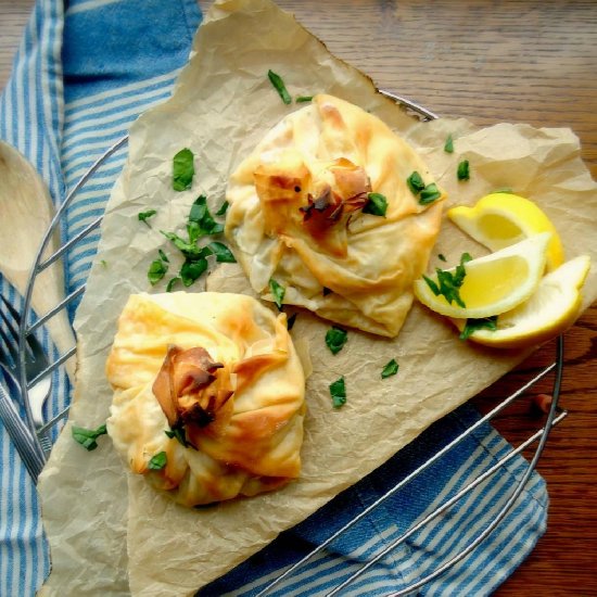 Easy Salmon Parcels