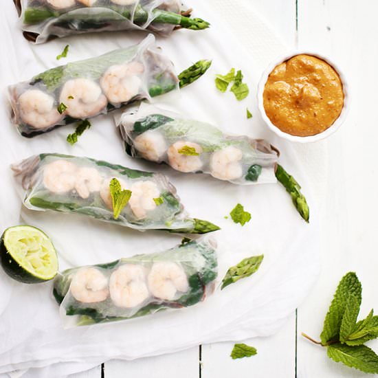 Asparagus Summer Rolls