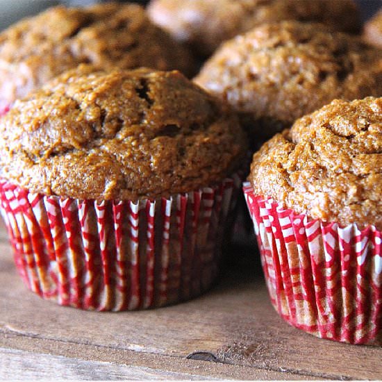 Spiced Pumpkin-Carrot Muffins