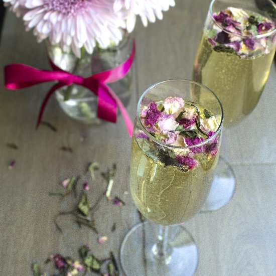 Floral Infused Bubbly