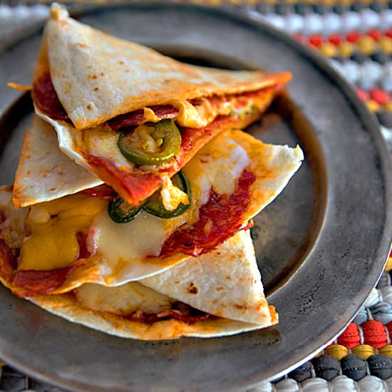 Spanish Chorizo Quesadilla