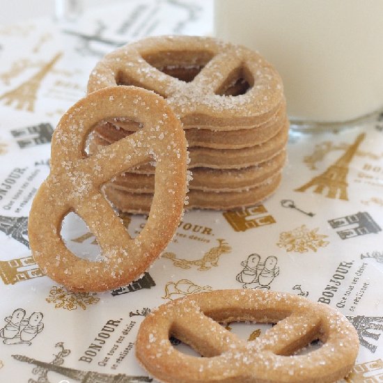 Brown Sugar Pretzel Cookies