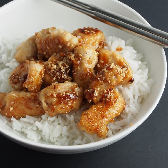 Sesame Garlic Chicken