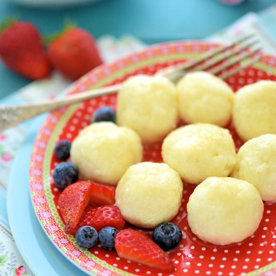 Dumplings with Cottage Cheese