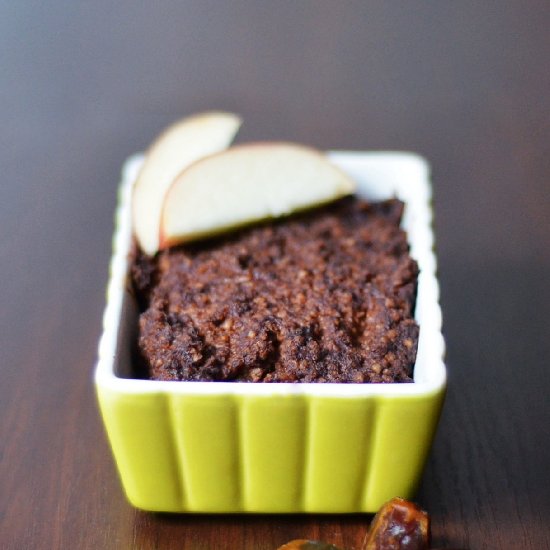 Millet Brownie with Banana Filling