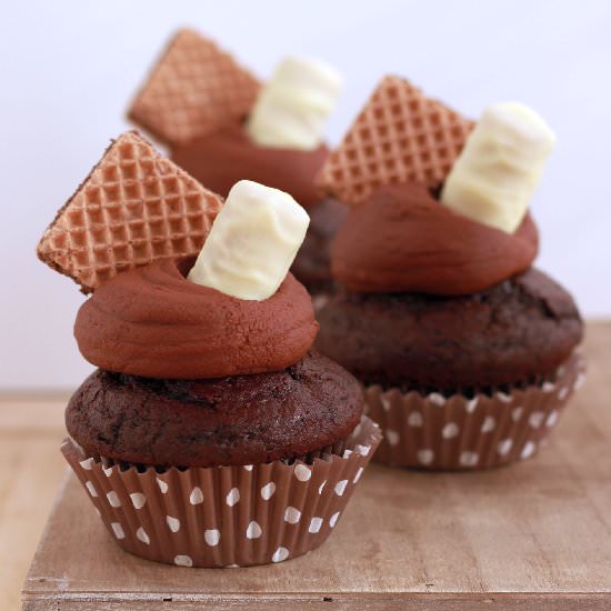 Chocolate Explosion Cupcakes