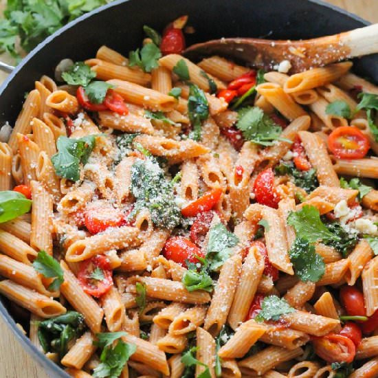 Fired Roasted Tomato Pasta