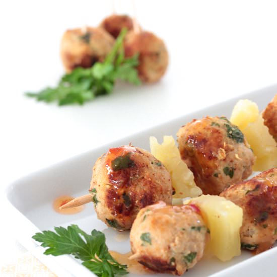 Letizia’s Chicken Meatballs