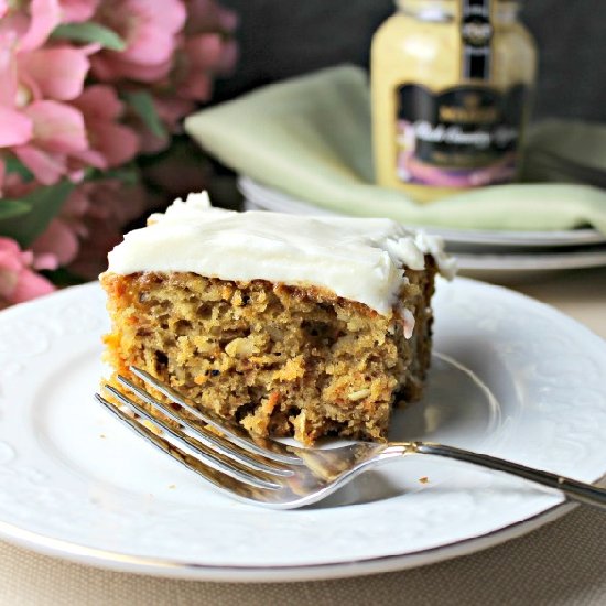 Dijon Carrot Cake w/ frosting