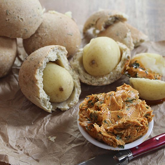 Salt Crusted Potatoes