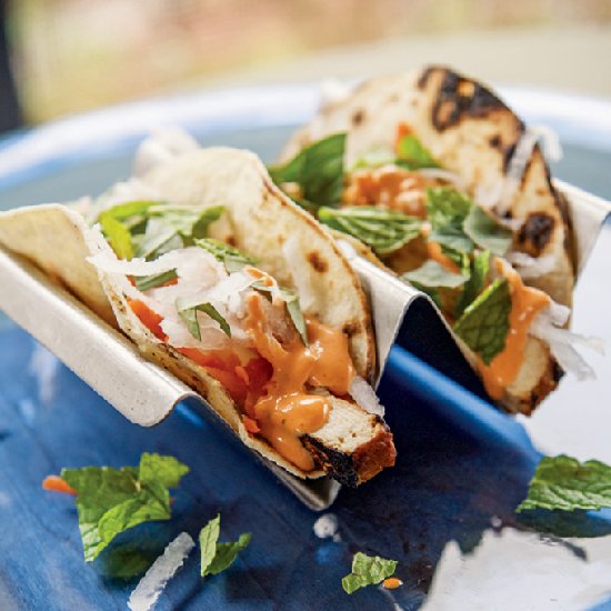 Grilled Tofu Tacos