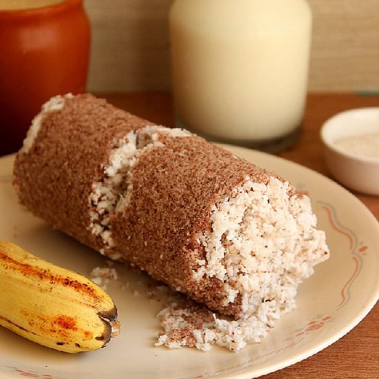 Puttu and Kadala Curry