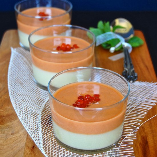 Vichyssoise with lobster soup