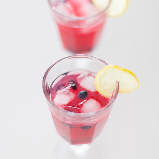 Blueberry lemonade