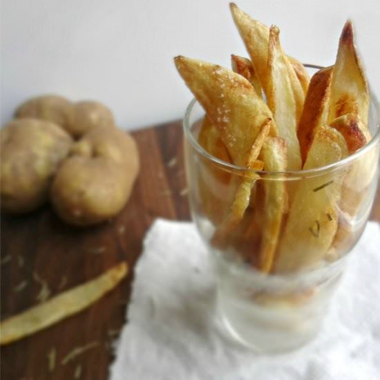 Baked French Fries with Rosemary