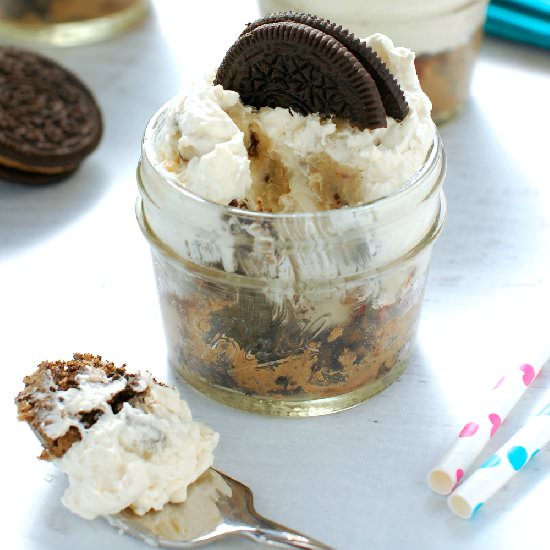 No Bake Cookie Dough Cheesecake