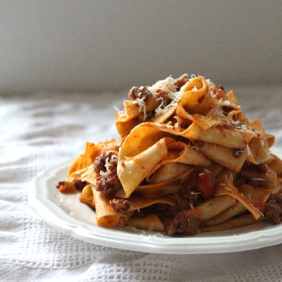 Pappardelle al Ragu