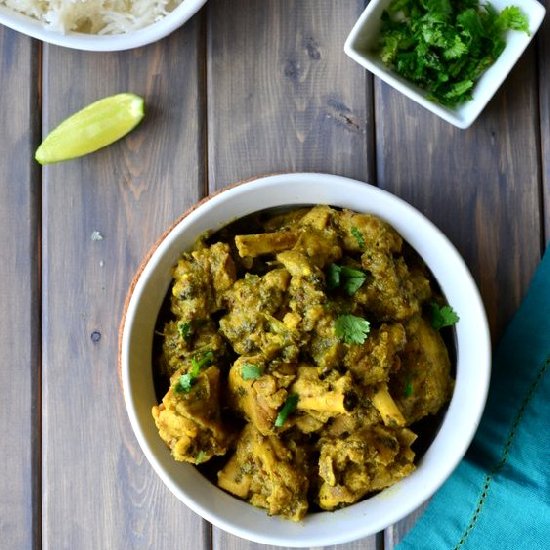 Methi Murgh – Fenugreek Chicken