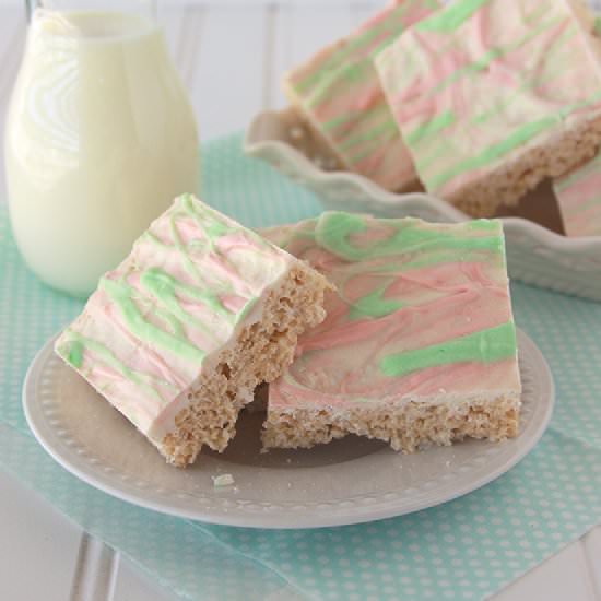 Spring Rice Krispie Treats