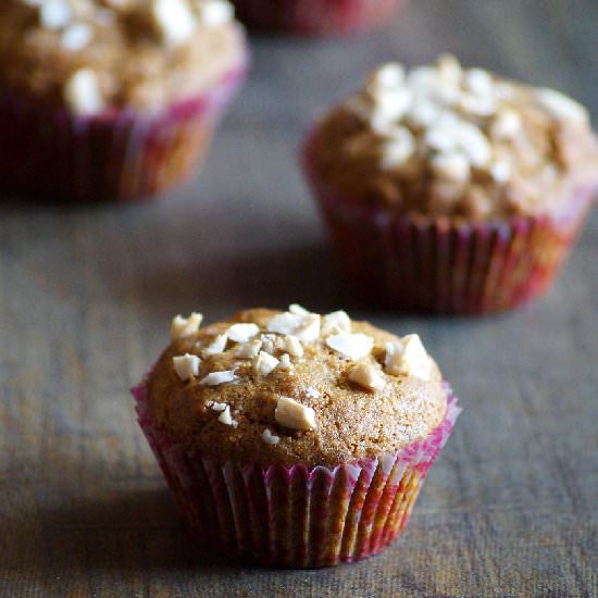 Vegan Banana Sorghum Muffins