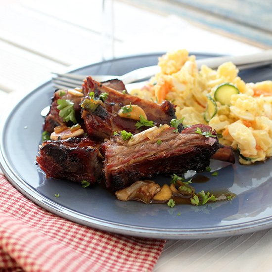 Grilled Veal Ribs