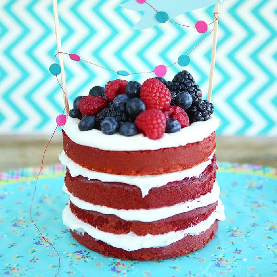 Natural Red Velvet Cake