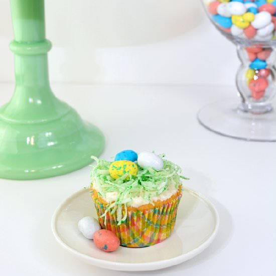 Easter Candy Cupcakes