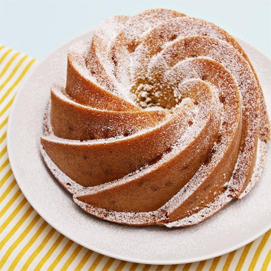 Olive Oil-Thyme Bundt Cake