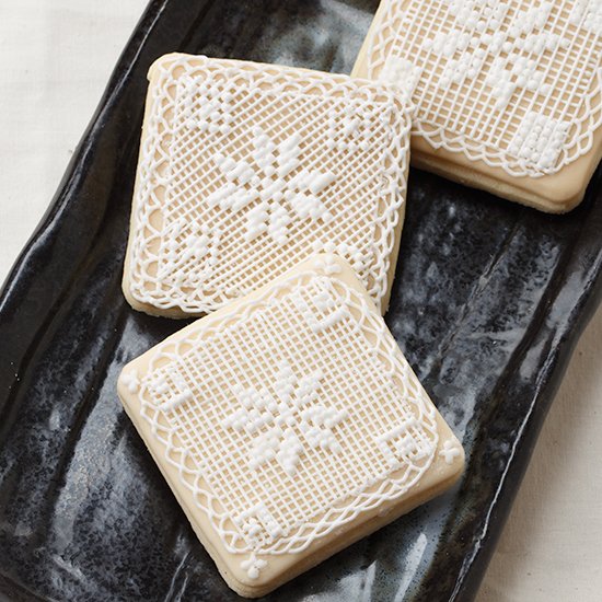 Cross Stitch with Royal Icing