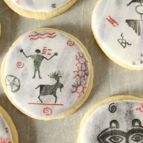 Cave Art Cookies