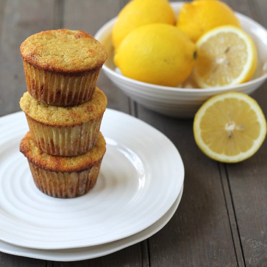 Gluten-Free Lemon Muffins