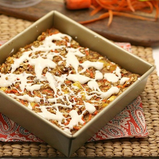 Carrot Cake Baked Oatmeal