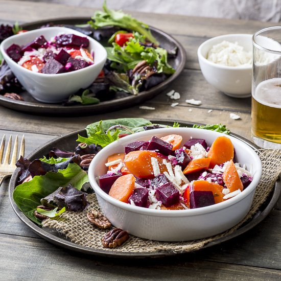 Sous Vide Carrot & Beet Salad