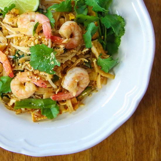 Easy Shrimp Pad Thai