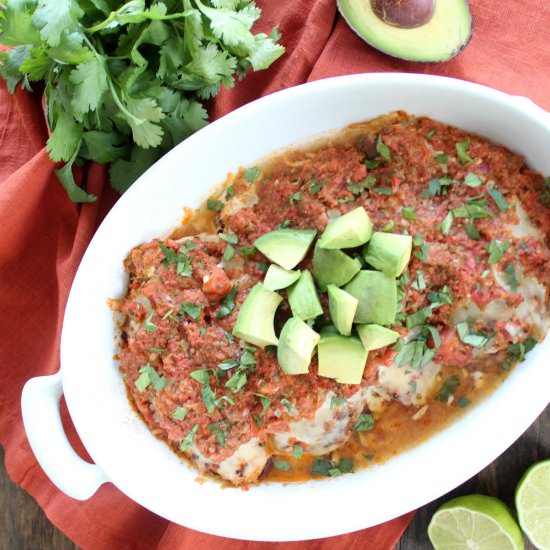 Quinoa Crusted Mexican Chicken