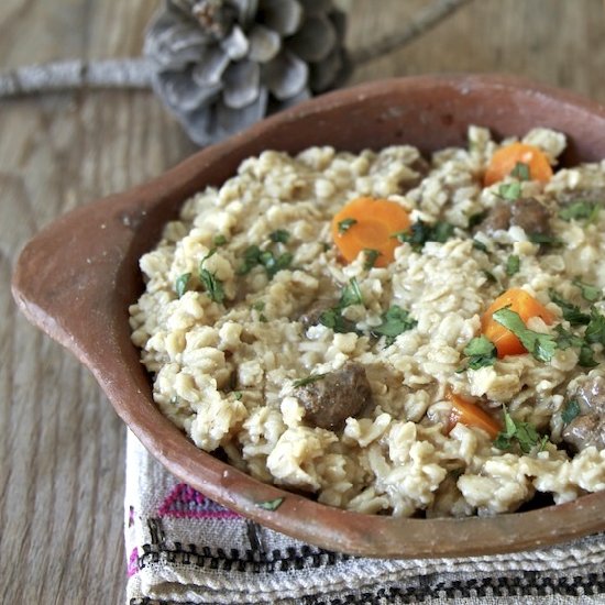 Oatmeal stew