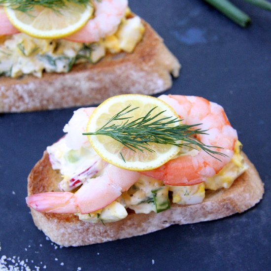 Egg Salad Tartine