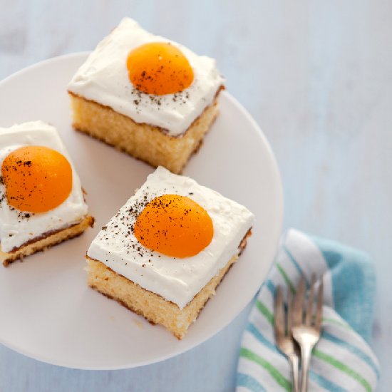 The Sunny Side Up Cake