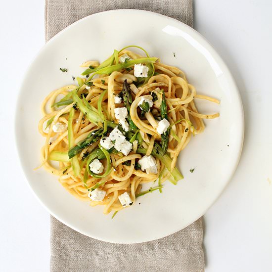 Celeriac Noodle Salad