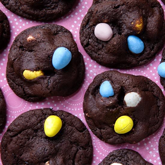 Cadbury Mini Egg Chocolate Cookies