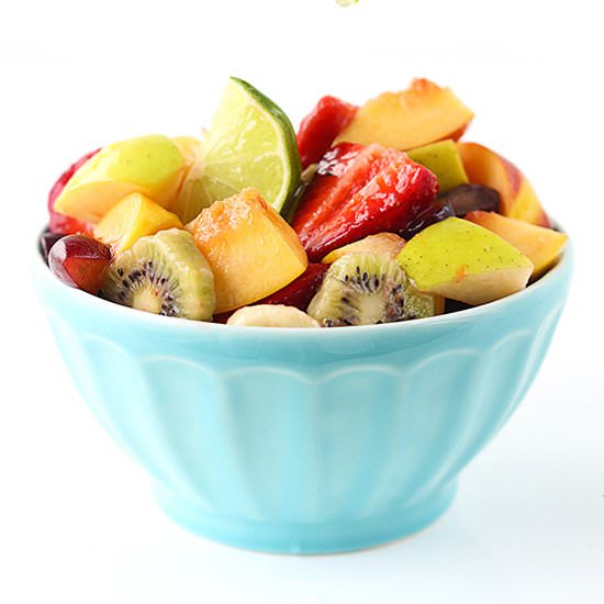 Honey Lime Fruit Salad