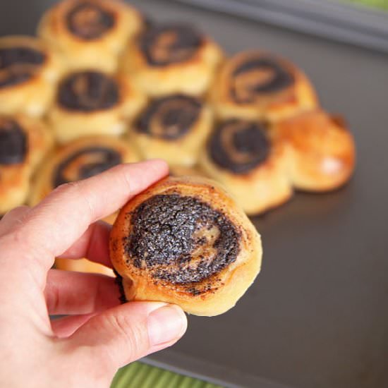 Poppy Seed Sweet Rolls