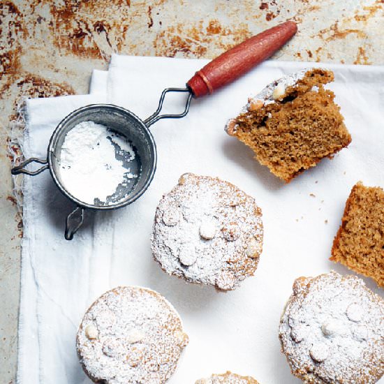 Whole Wheat Caramel Muffins