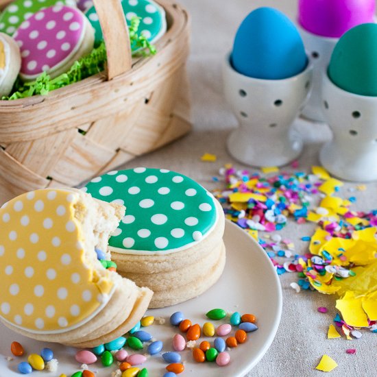 Easter Egg Cascarónes Cookies