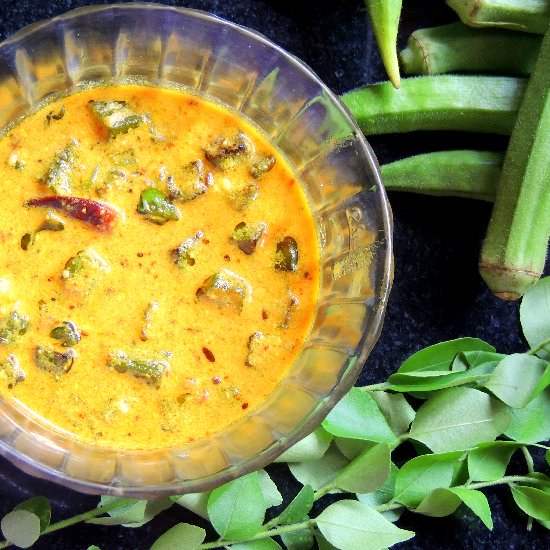 Okra Yogurt Curry